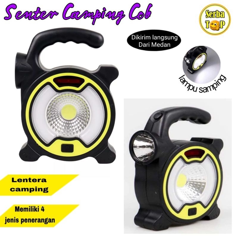 Senter LED Lentera Senter Camping Cob Lentera Senter Polar Panel Light