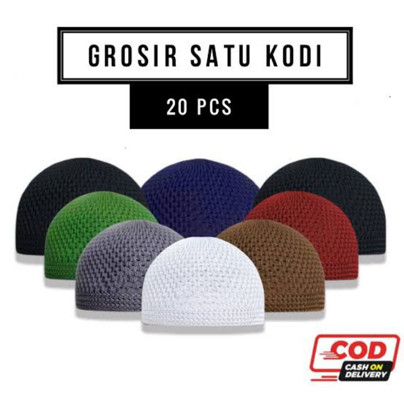 Grosir Paket Peci Rajut Kodian