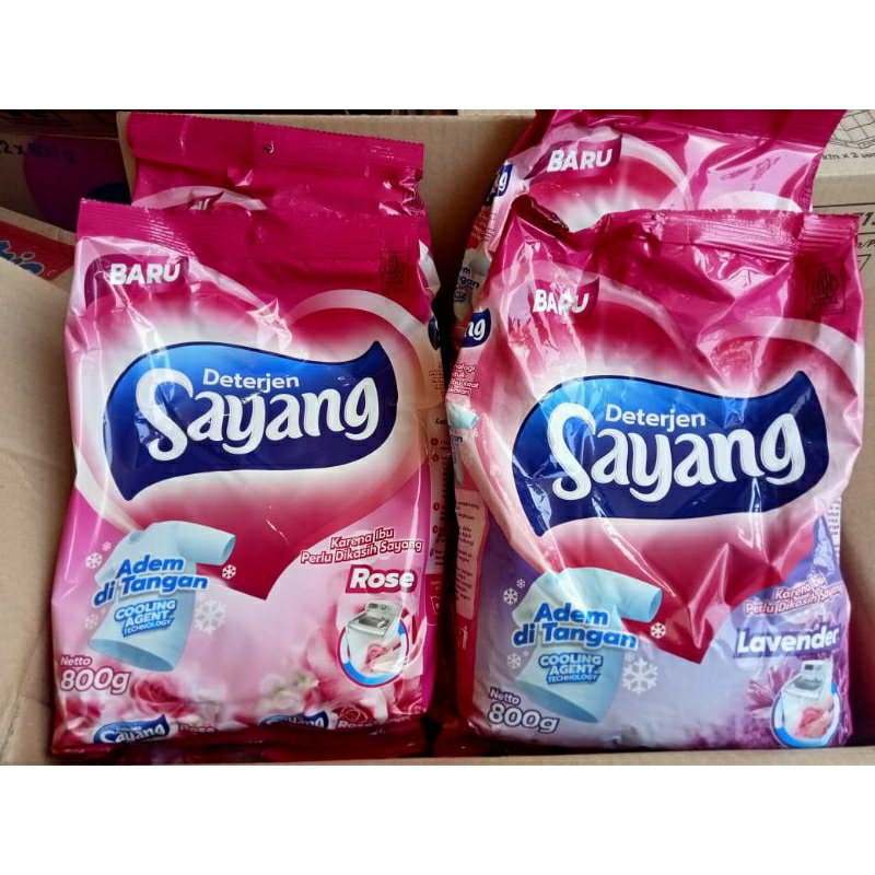 deterjen bubuk sayang 800g