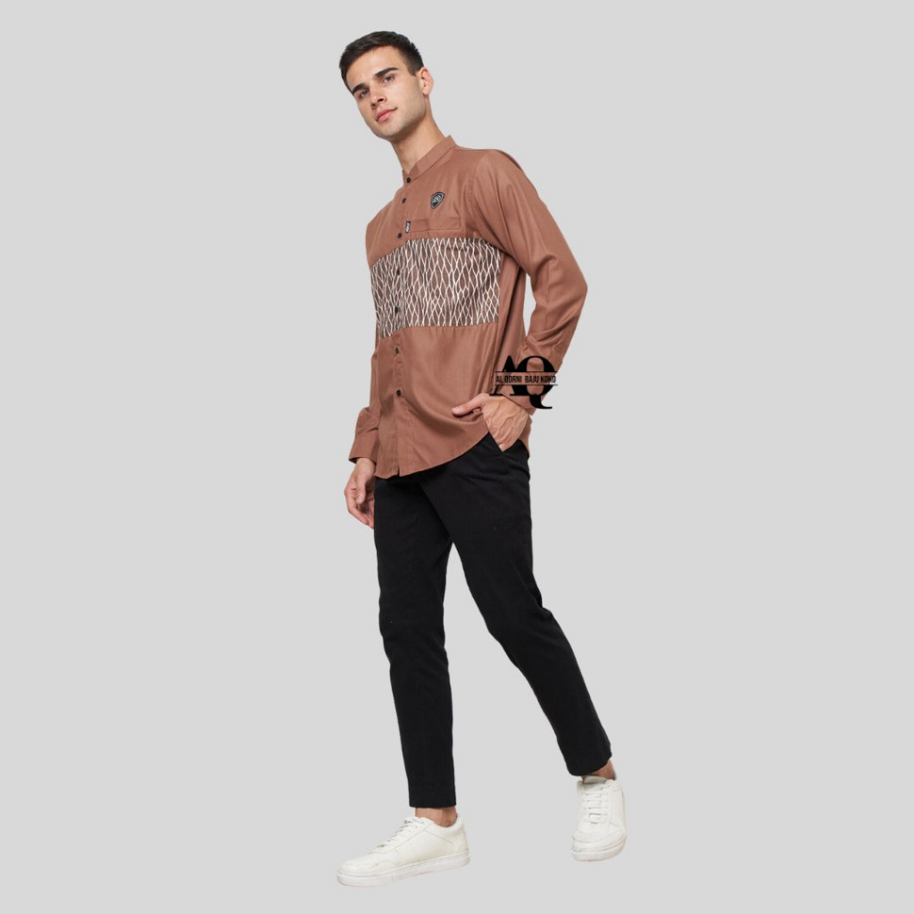 BAJU KOKO | PUTIH POLOS | KOKO LENGAN PANJANG MODEL NAKULA