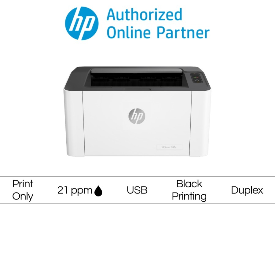 

Printer HP LaserJet 107A - Print - A4 - White