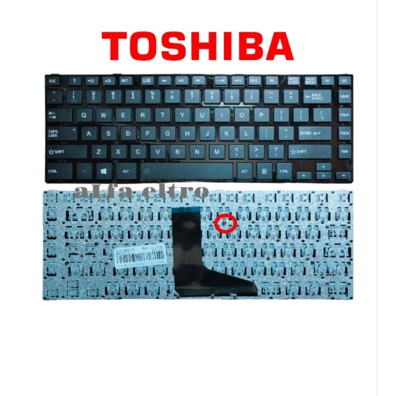 Keyboard laptop toshiba P840 L800 L800 c800 c840 BLack