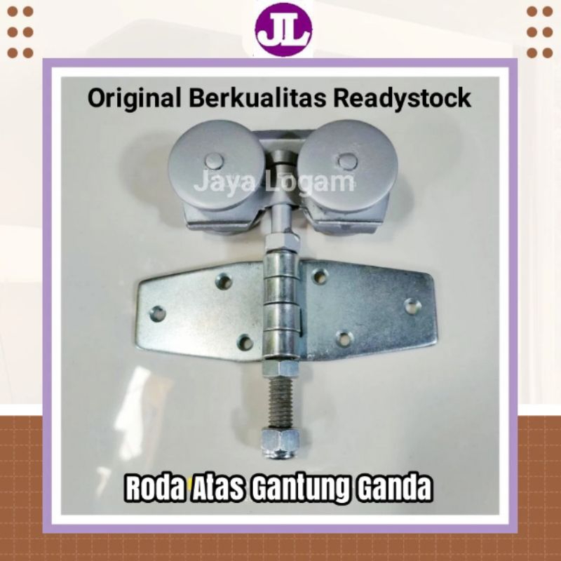 Roda Atas Ganda Engsel Pintu Lipat Roda Atas Double  Engsel Pintu Lipat Roda Atas Sayap Kupu Pintu L
