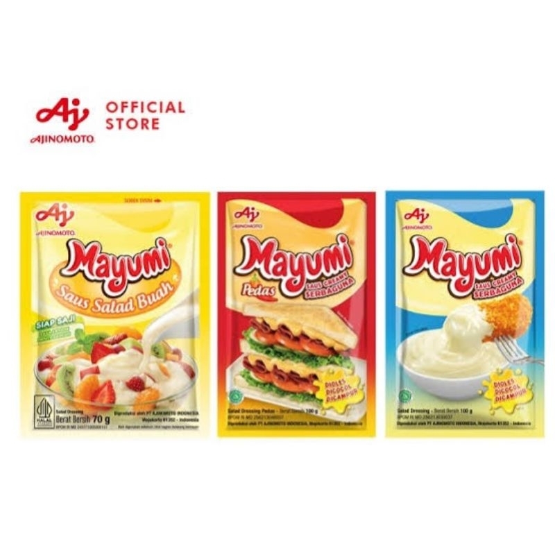 

Mayumi Mayonais Sachet 100 gr - Mayonnaise