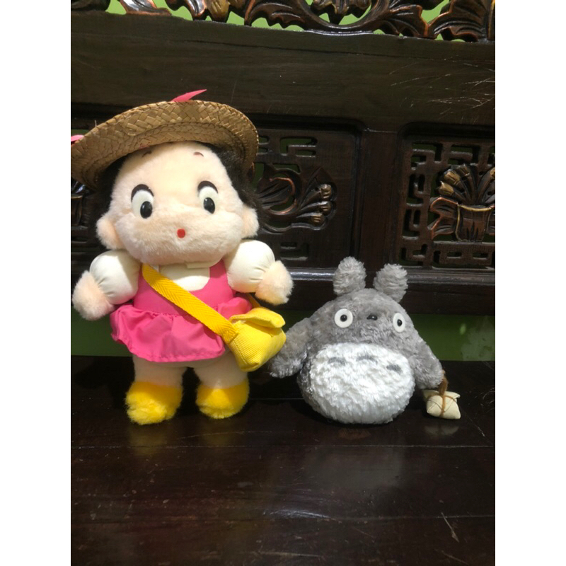 Boneka Mei totoro dan Boneka Totoro Abu