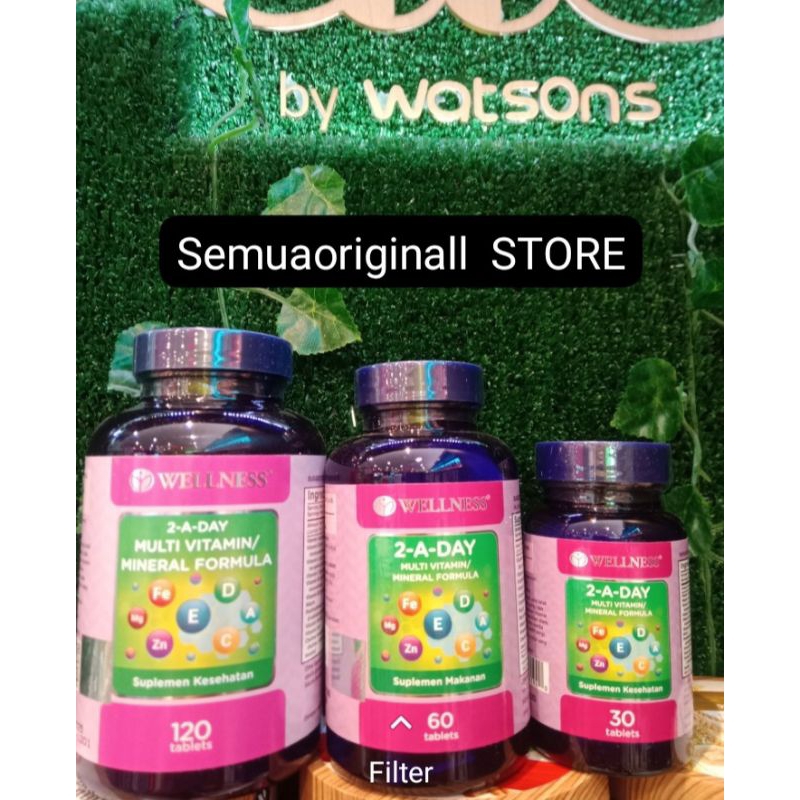 Wellness 2 a day Multivitamin/mineral formula