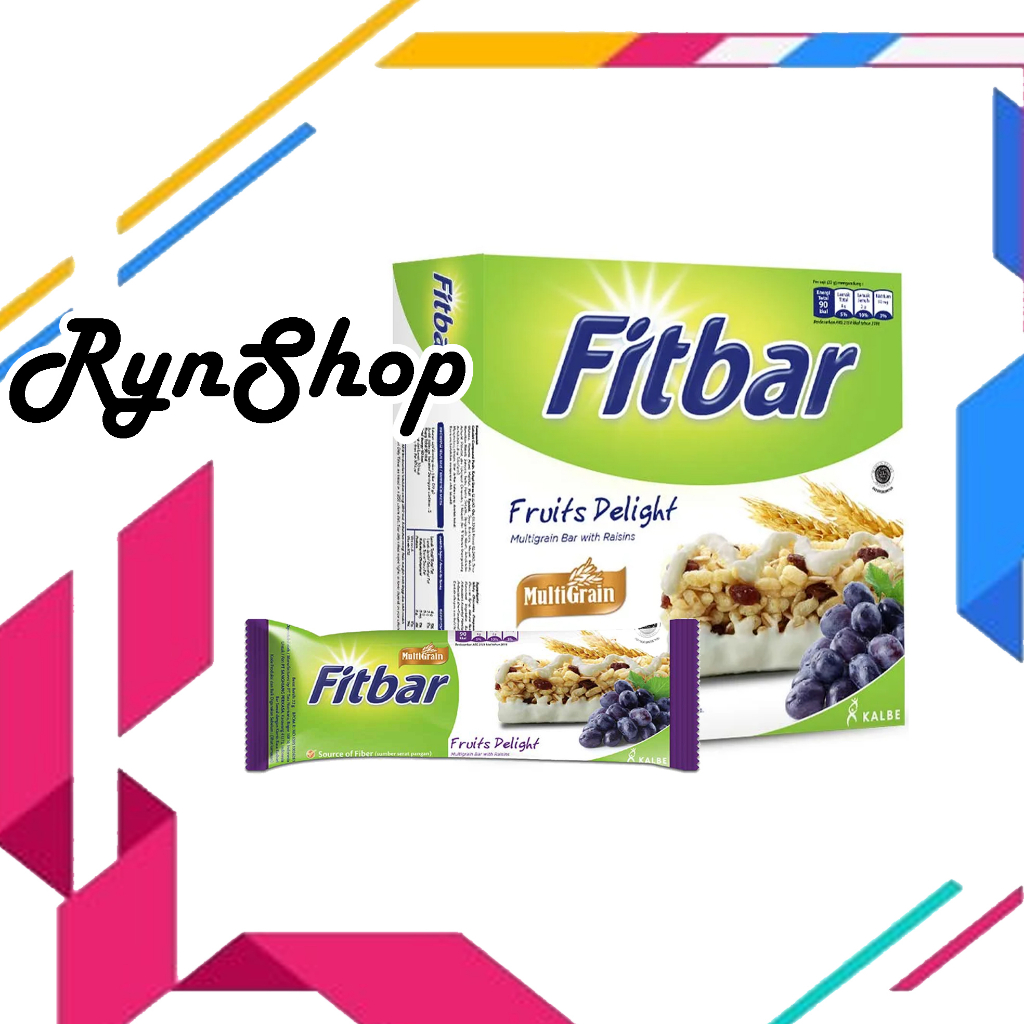 

FITBAR Multigrain Fruits Delight [20 g/ 5 Pcs]