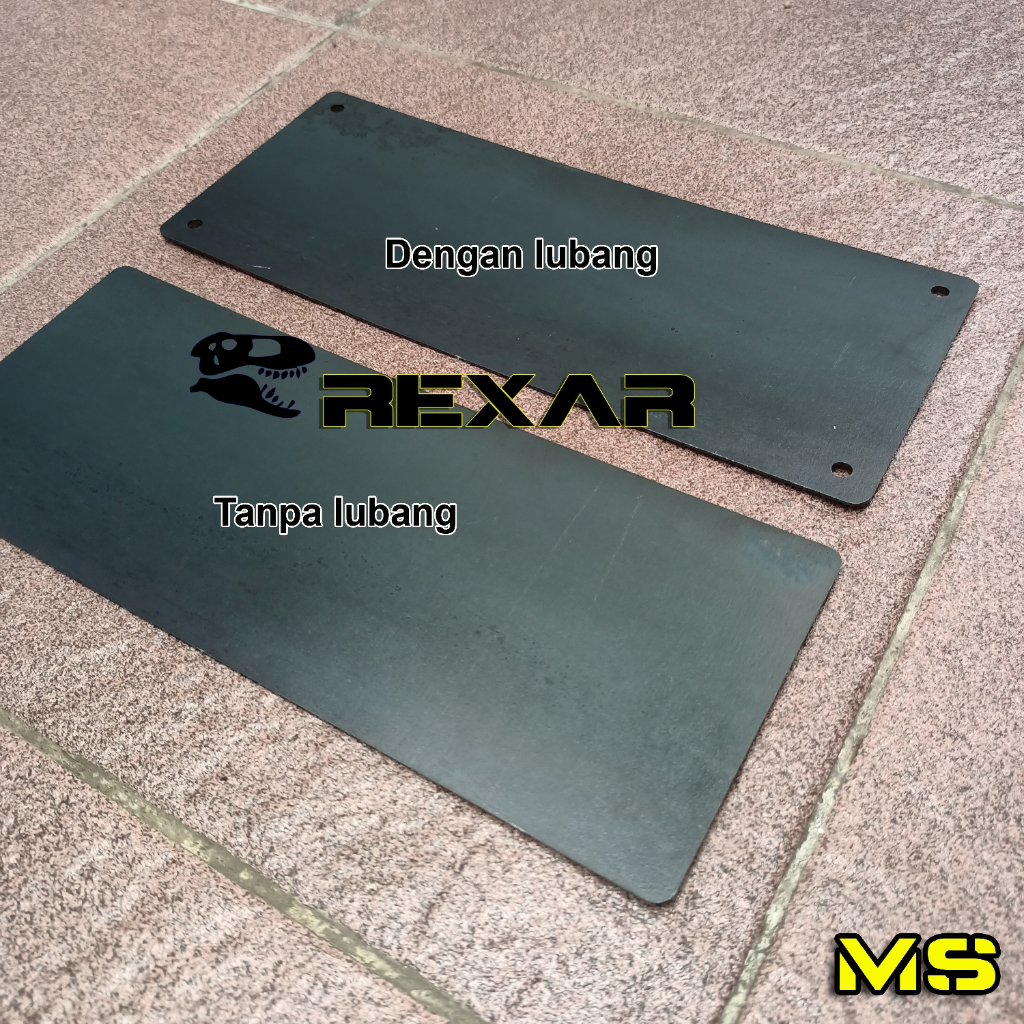 Base Plate 10x25 cm Tebal 5 mm