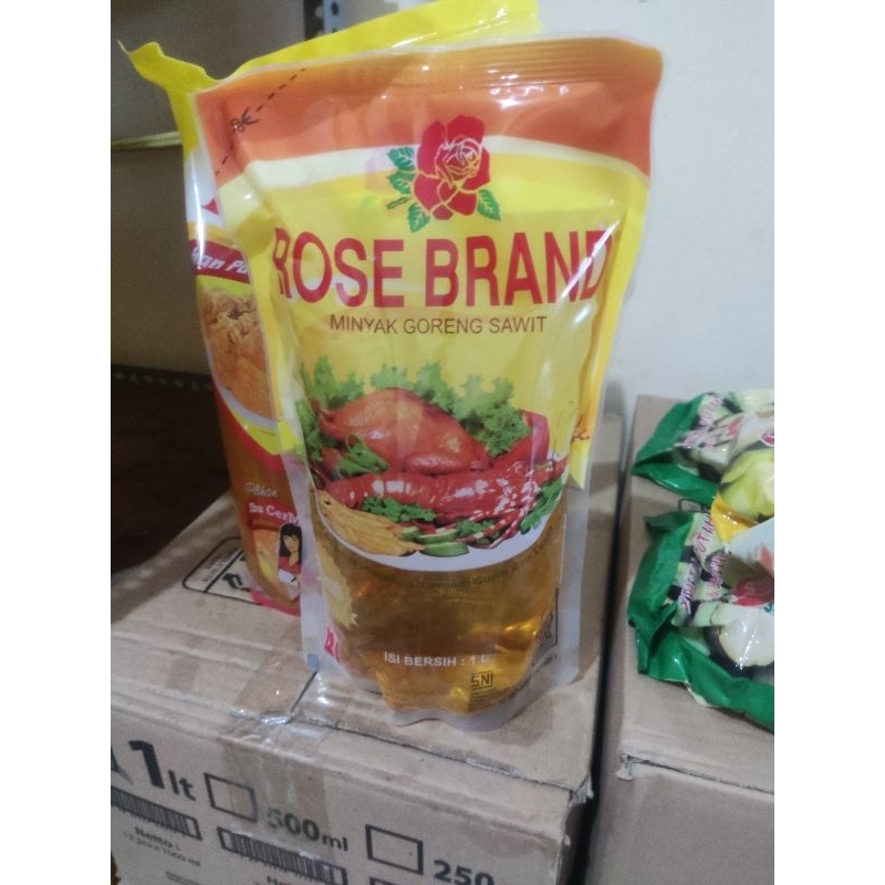 minyak goreng premium rosebrand 1 liter kartonan