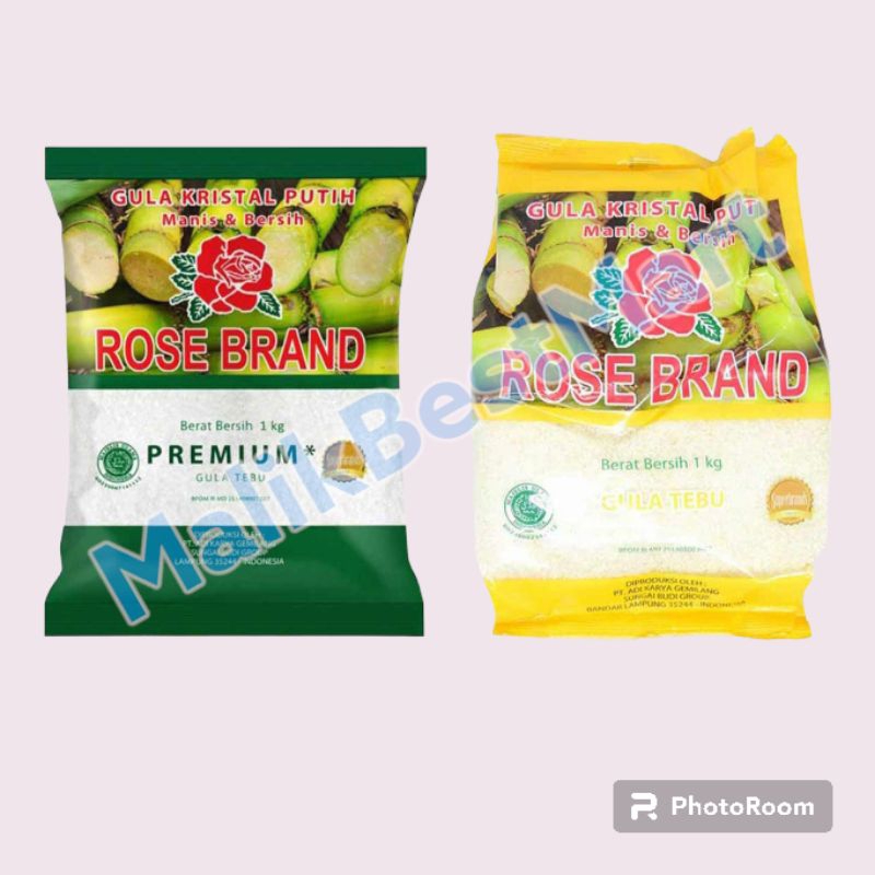 

Rose Brand Gula Pasir Kristal Premium 1kg