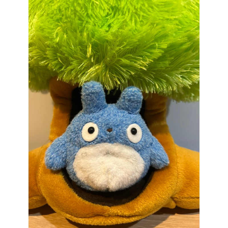 Totoro biru putih boneka totoro lucu