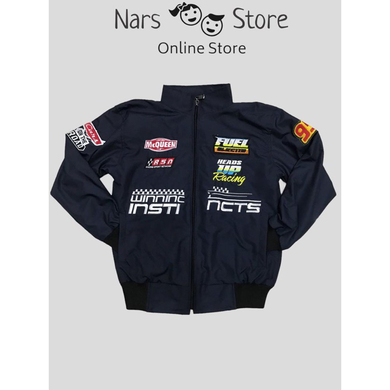 jaket anak nascar  nevy