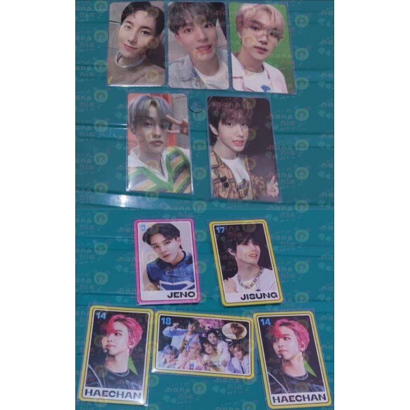 Trading Card TDS2 NCT Dream Renjun Jeno melet Haechan Chenle Jisung Selca Konseo Group