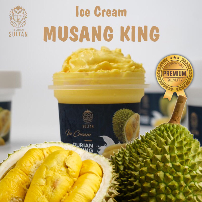 

Es Krim Durian Musang King / Ice Cream Full Durian Musang King | Durian Sultan