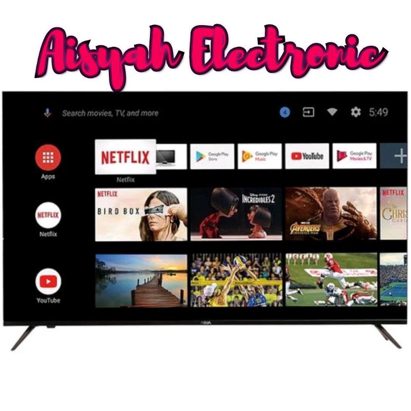 ANDROID TV AQUA 43 INCH AQT43K701AF FULL HD