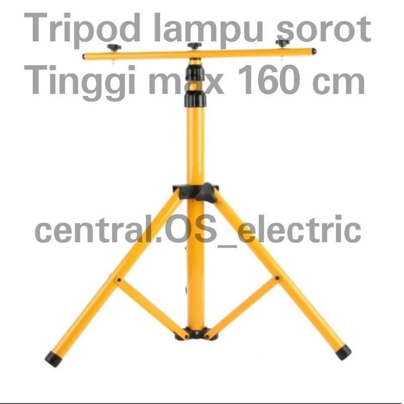 TRIPOD LAMPU SOROT / STANDING LAMPU SOROT / TRIPOD LAMPU PROYEK