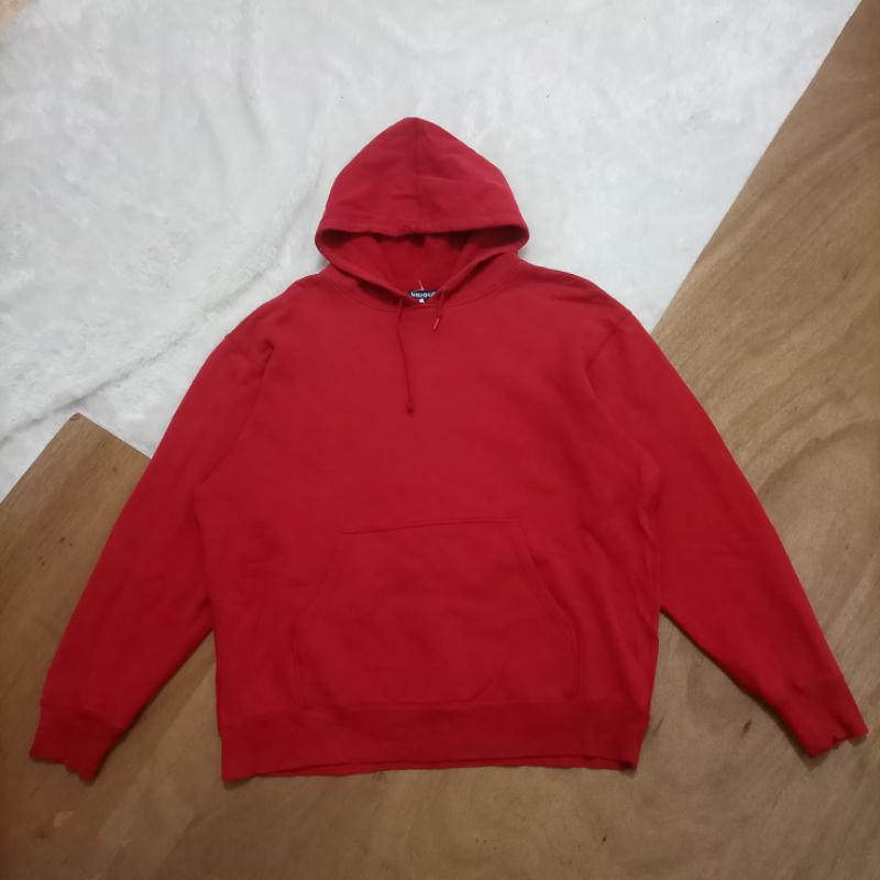 Hoodie Red UNIQLO Size XL