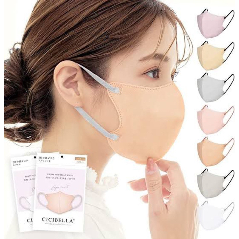 Masker Cicibella Japan 3D