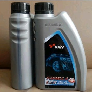Oli Win Formula Car 10W30 Api SL (1L)/Pelumas Mesin Bensin Win 10W-30/10-W30 (1 Liter)