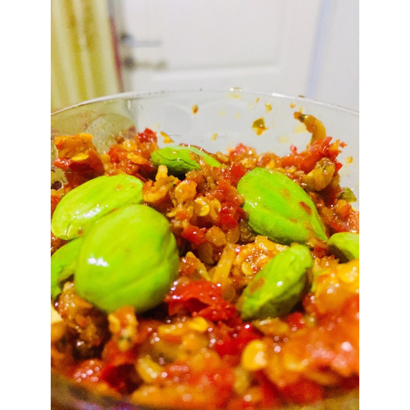 

SAMBAL PETAI TERI EKTRA PEDAS, Bahan2 100% fresh