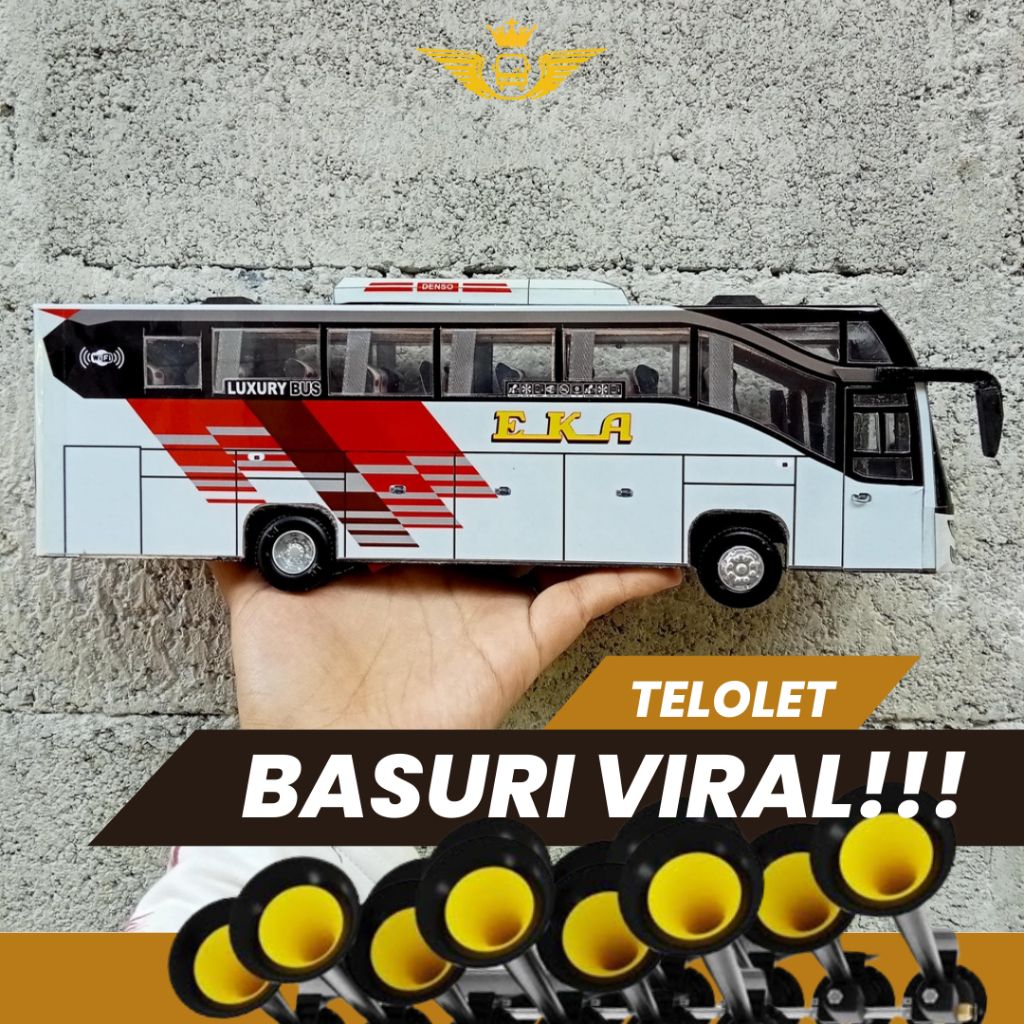 Miniatur Bus Harga Murah Eka Cepat Full Spek