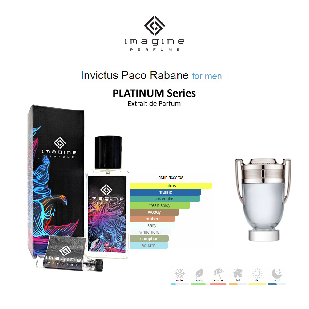 Invictus PR | Platinum Series Extrait de Parfum | Imagine Perfume