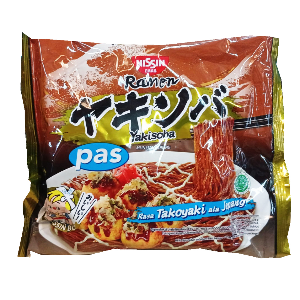 

NISSIN RAMEN YAKISOBA TAKOYAKI 78g