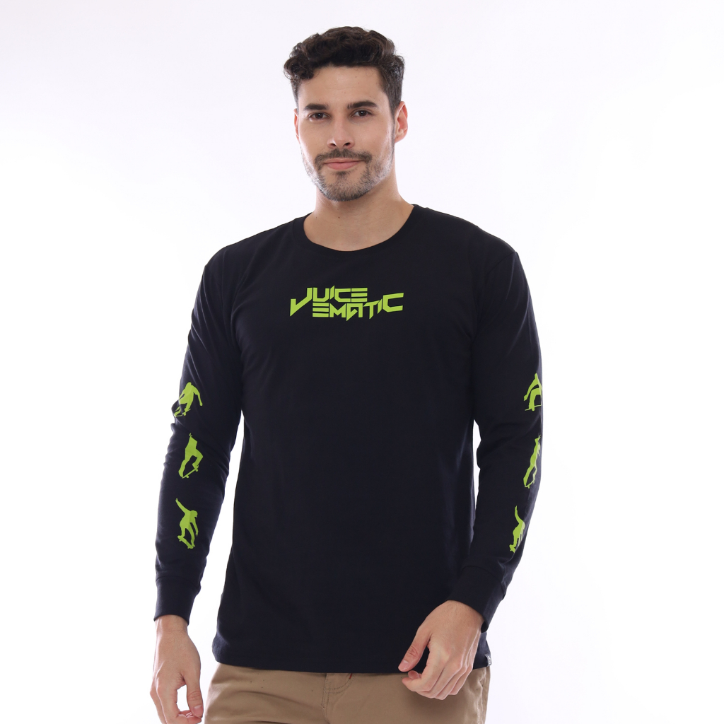 Juice Ematic Kaos Lengan Panjang Pria Brogi Planet Surf