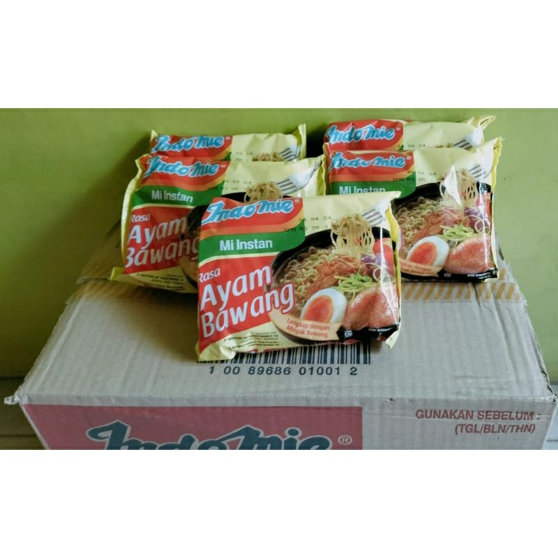 

Indomie Ayam Bawang per paket isi 4pcs