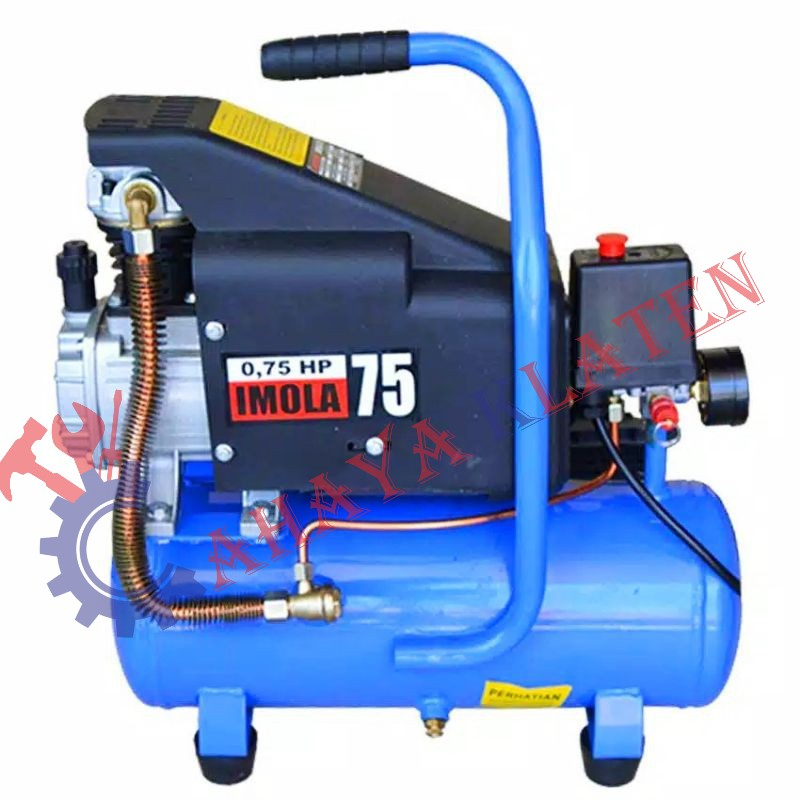 Kompresor Angin 0.75HP LAKONI IMOLA 75 / Air Compressor 3/4Hp 10L