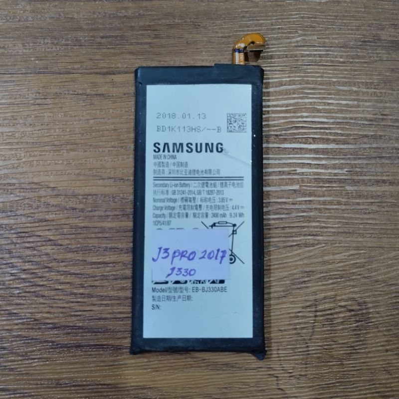Baterai batre samsung j3 pro 2017 orii