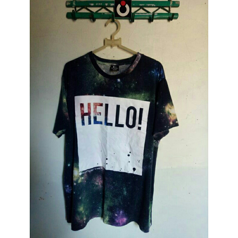 kaos exo official tshirt gretting in japan