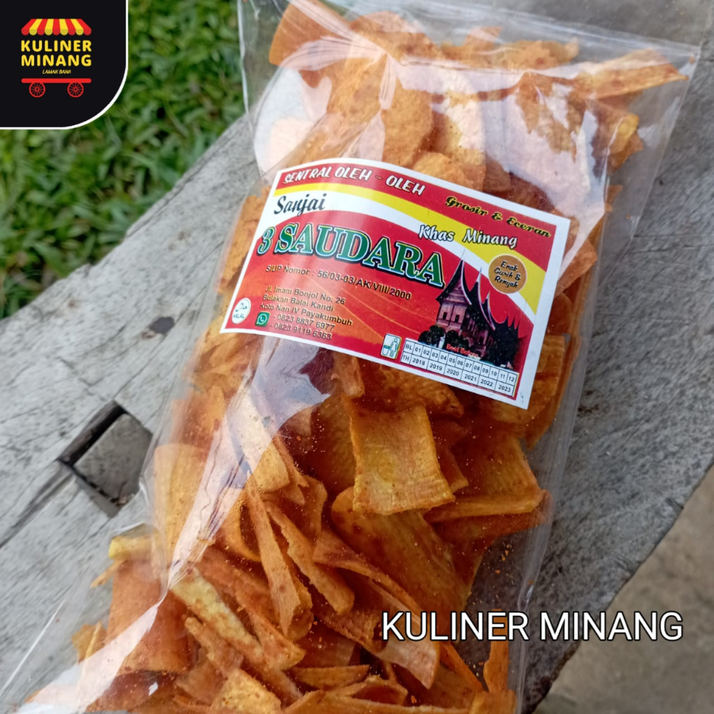 

Keripik Talas Balado Kunyit 250g 3 Saudara Oleh Oleh Cemilan Makanan Payakumbuh Padang Khas Pariaman Jajanan urang awak Snack Kuliner Minang Kabau Murah Gurih Renyah Spicy Resmi 100% Halal Original AX01