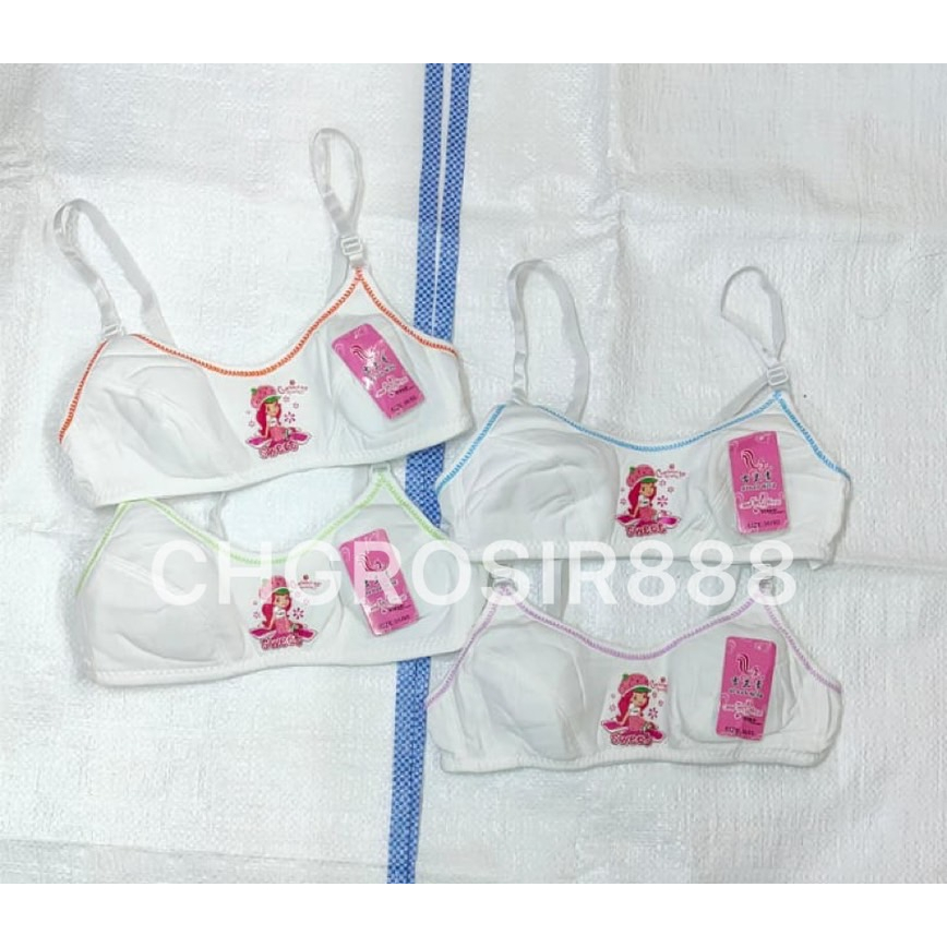 3 DAN 6 pcs BH pemula remaja JIHANQING sport bra tanpa kawat untuk anak ABG remaja tk sd smp sma uku