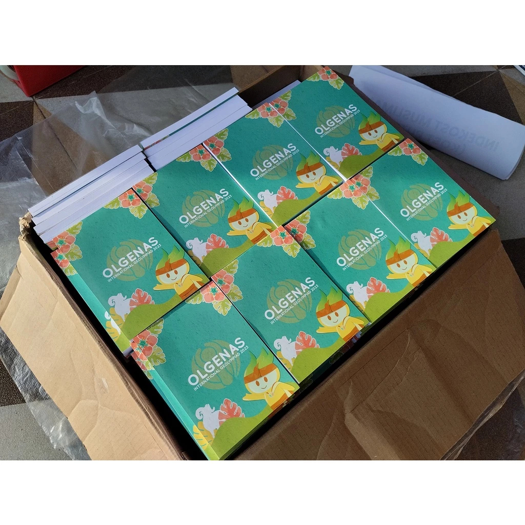 

BLOCKNOTE / NOTES / NOTEBOOK UKURAN A5 JILID LEM