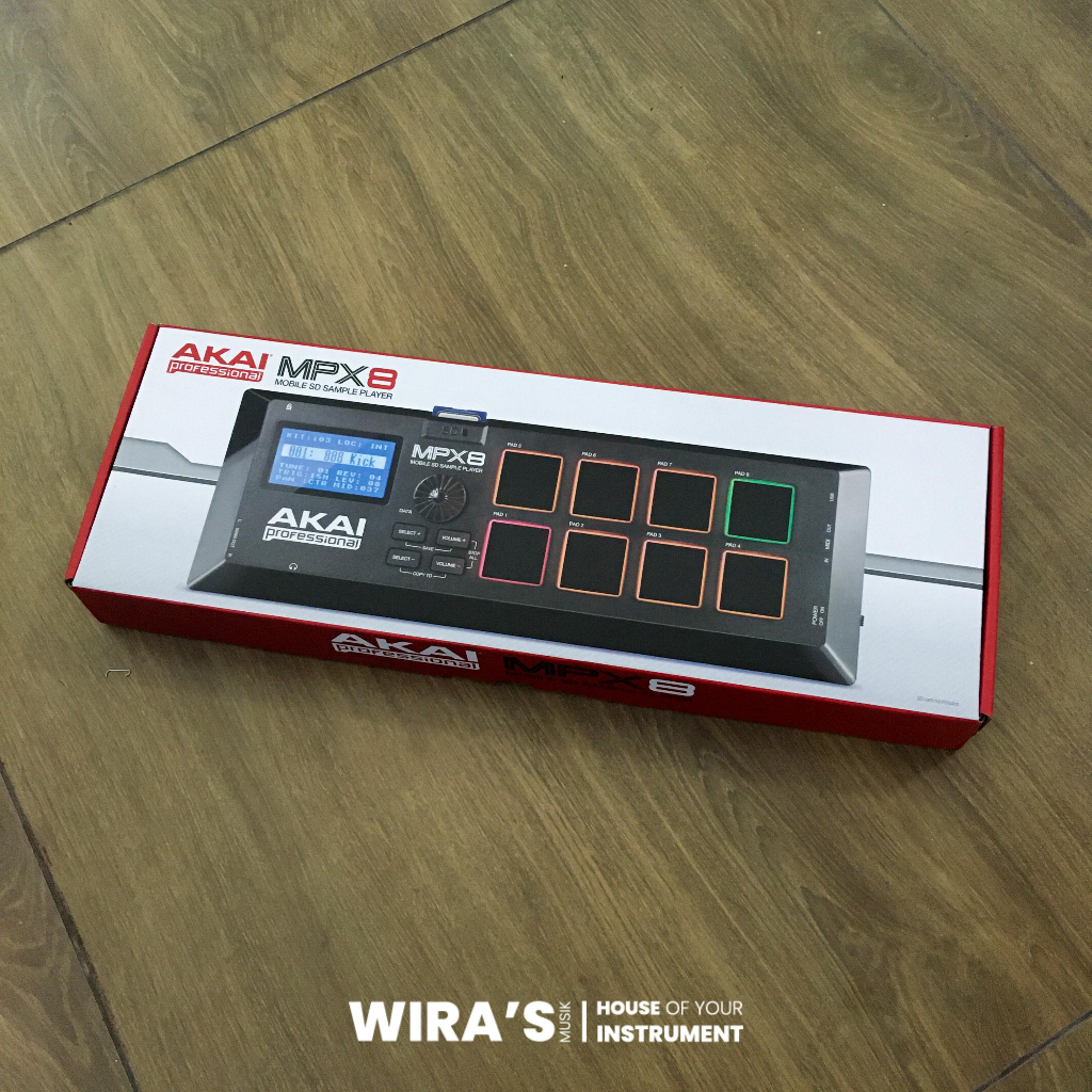 Akai MPX 8 controller