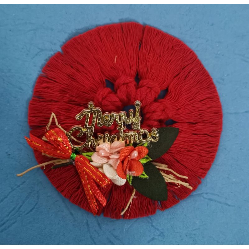 

Pita macrame hampers Edisi Natal