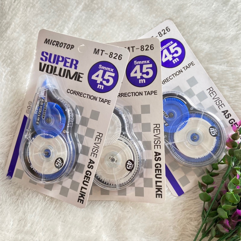 

MICROTOP CORRECTION TAPE MT-826