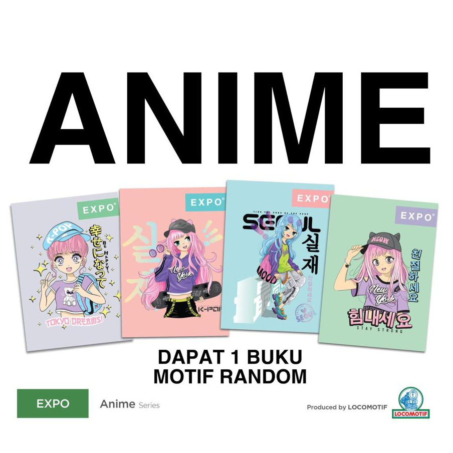 

Buku Tulis Catatan Boxy Lokomotif Expo B5 42 Lembar Motif Lucu Fancy 3