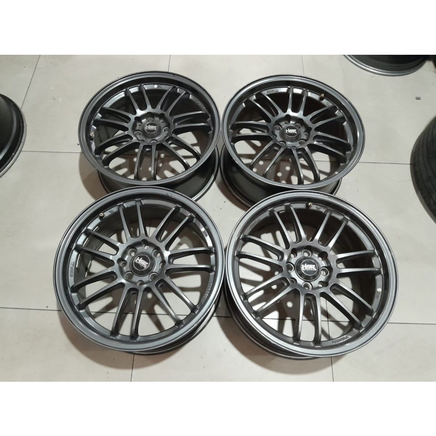 Velg Mobil Racing R17 Velg Mobil Second R17 Lebar 7,5 Lobang Baut 4 Et40 Hsr Wheel Revo