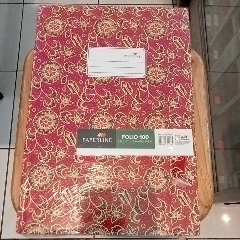

hardcover folio 100 merek paperline 1 pak