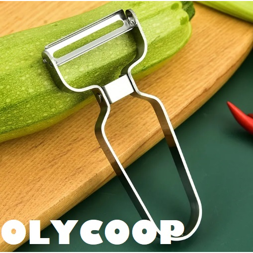 Pengupas Stainless Steel Kentang Buah Sayur Peeler Alat Kupas