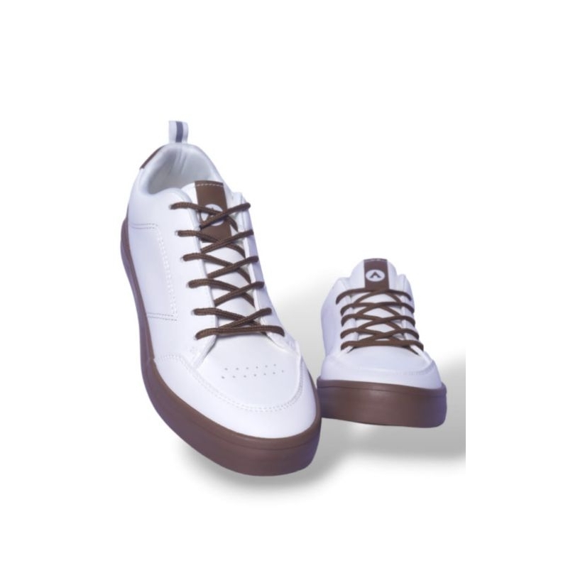 SEPATU AIRWALK ORIGINAL TIGARD PUTIH/COKLAT SEPATU CASUAL SEPATU DEWASA SEPATU ORIGINAL SEPATU MURAH