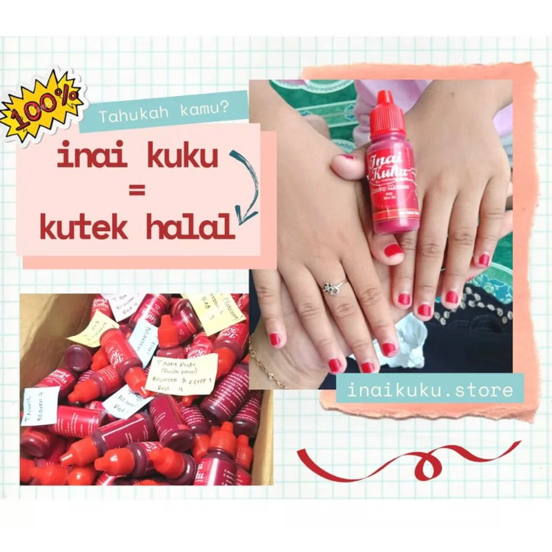 Inai Kuku Halal Kutek Halal Untuk Sholat