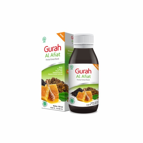 

Sirup Madu Gurah Al Afiat 125ml Original dan Mint - Obat Madu Herbal Flu dan Batuk