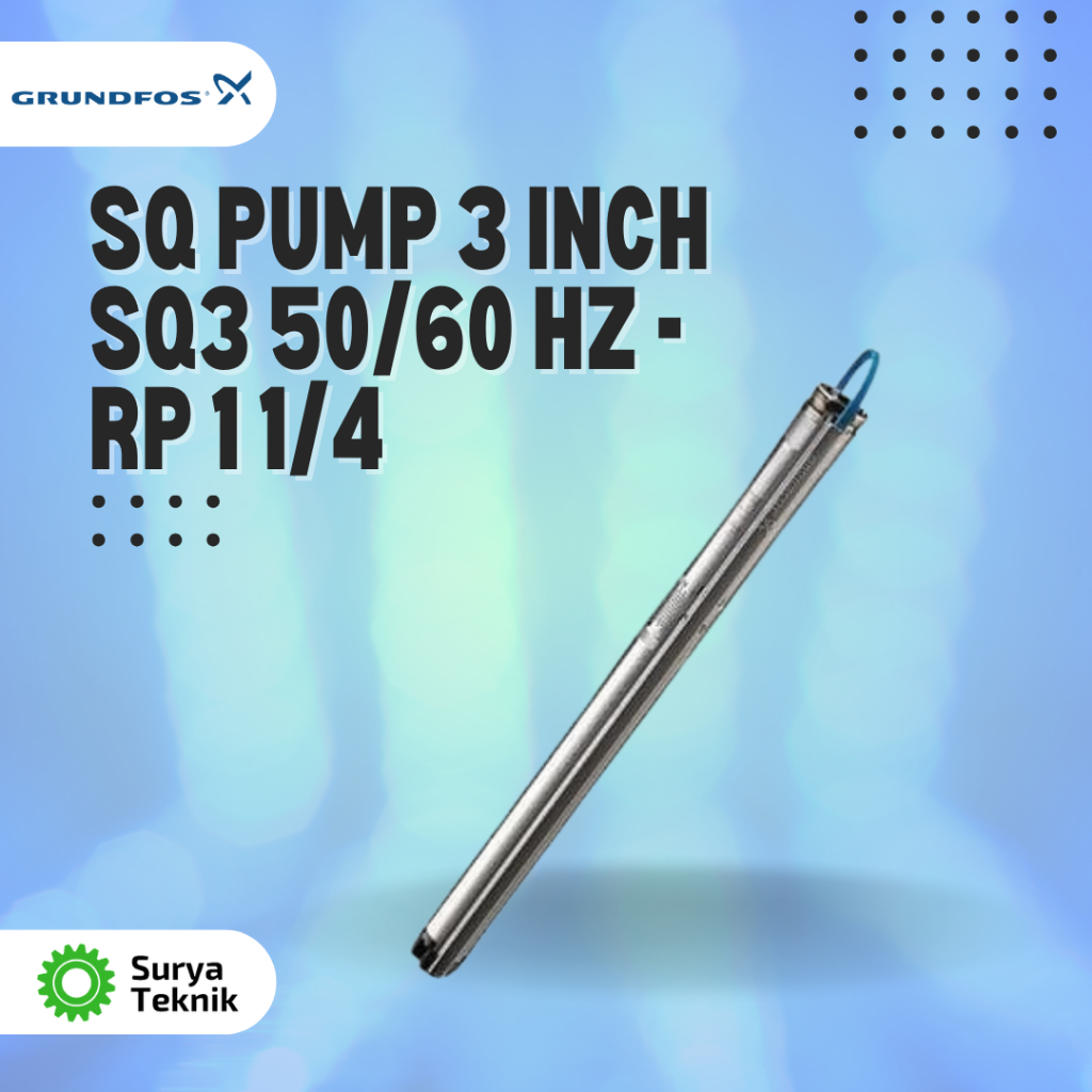 POMPA SUBMERSIBLE GRUNDFOS SQ 3-95 CELUP