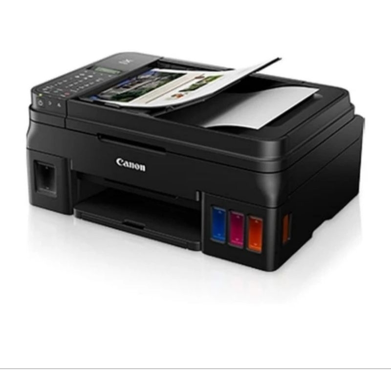 Printer Canon G4010 All in One WiFi Fax Scan Copy F4