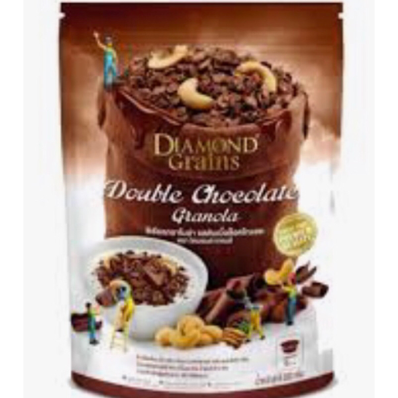 

Diamond grains double chocolate