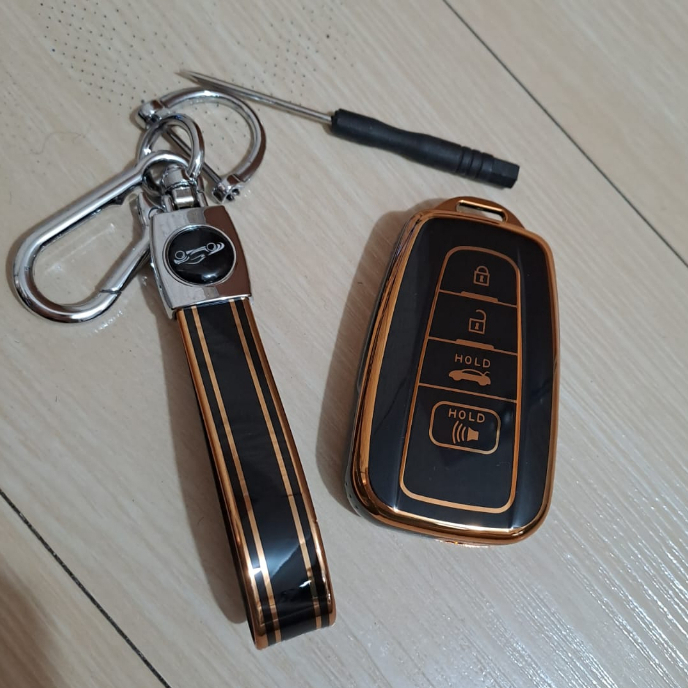 Casing Remot Mobil Smart Keyless TPU TOYOTA LC PRADO CHR HARRIER