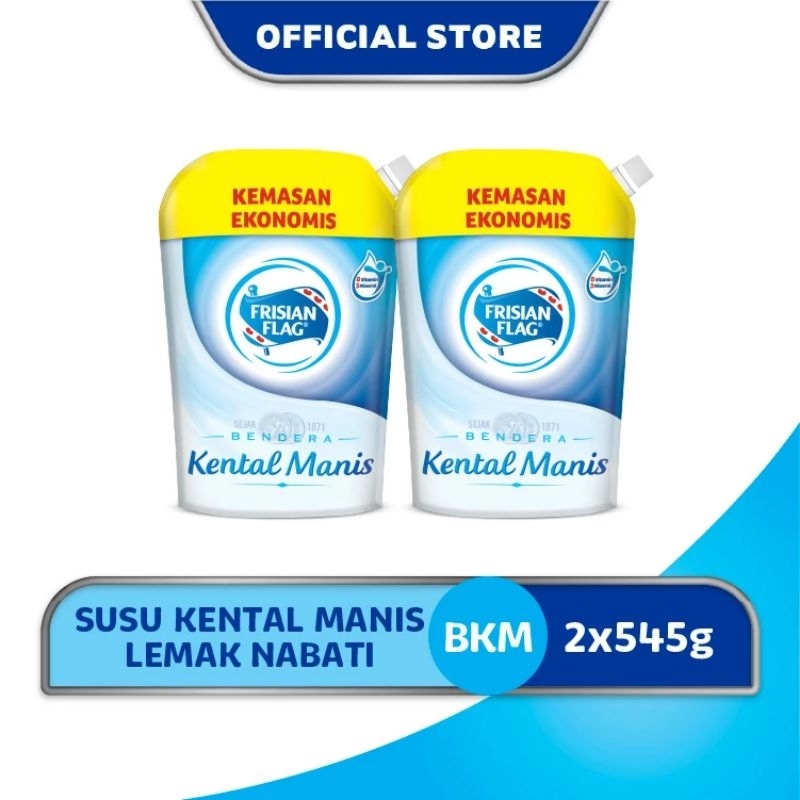 

(2 Hemat) Frisian Flag SKM Pouch 545gr